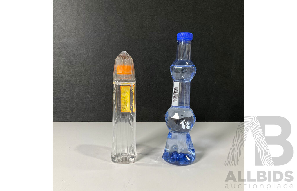 Pair of Unique Water Bottles