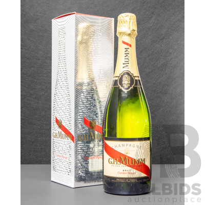 G.H Mumm Cordon Rouge Champagne in Presentation Box