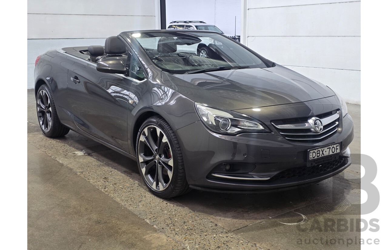 11/2015 Holden Cascada CJ MY16 2d Convertible Phantom Grey Metallic Turbo 1.6L
