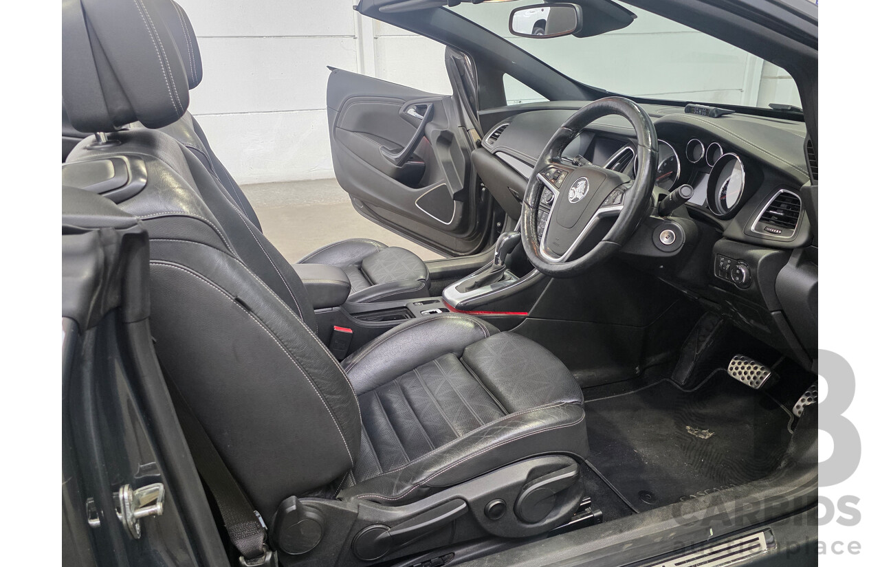 11/2015 Holden Cascada CJ MY16 2d Convertible Phantom Grey Metallic Turbo 1.6L
