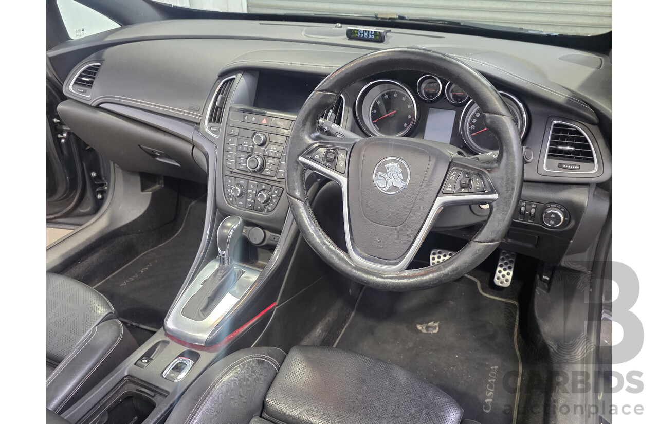 11/2015 Holden Cascada CJ MY16 2d Convertible Phantom Grey Metallic Turbo 1.6L
