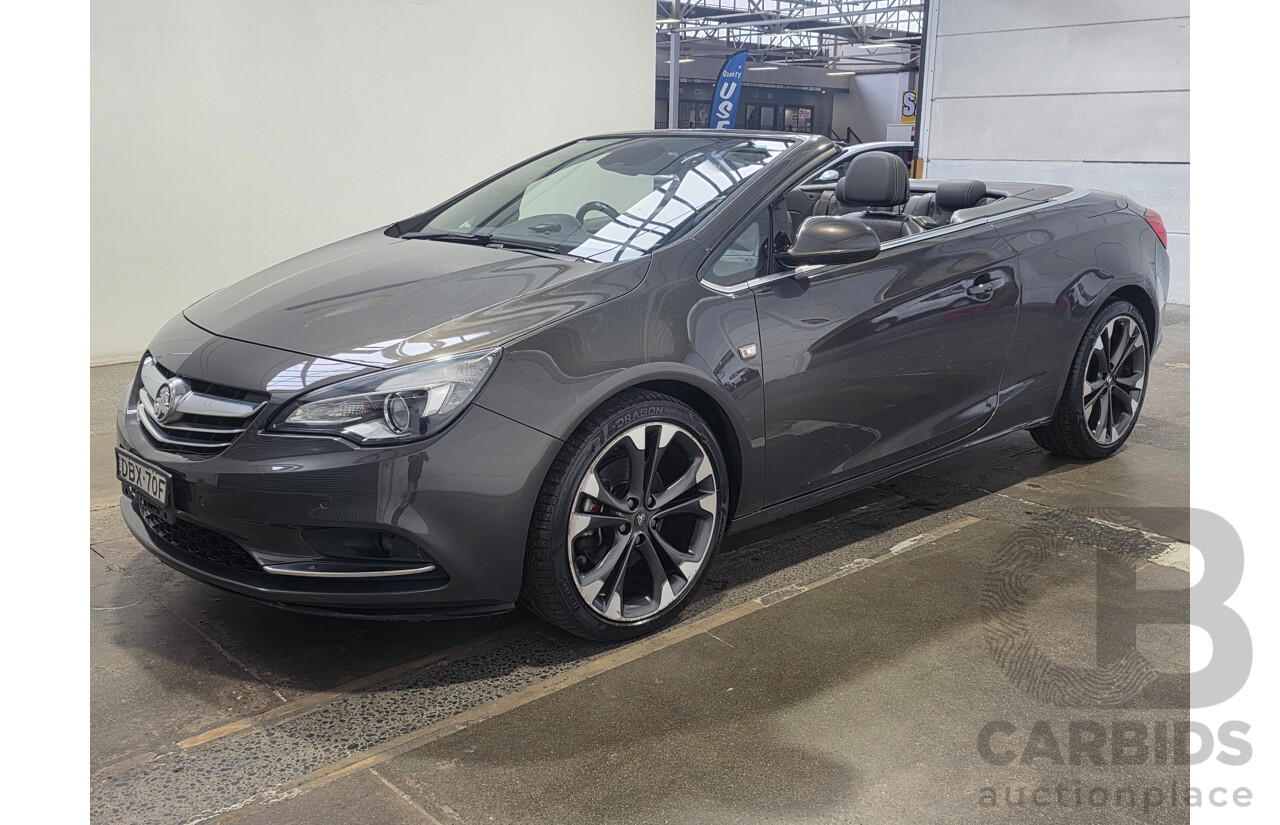 11/2015 Holden Cascada CJ MY16 2d Convertible Phantom Grey Metallic Turbo 1.6L