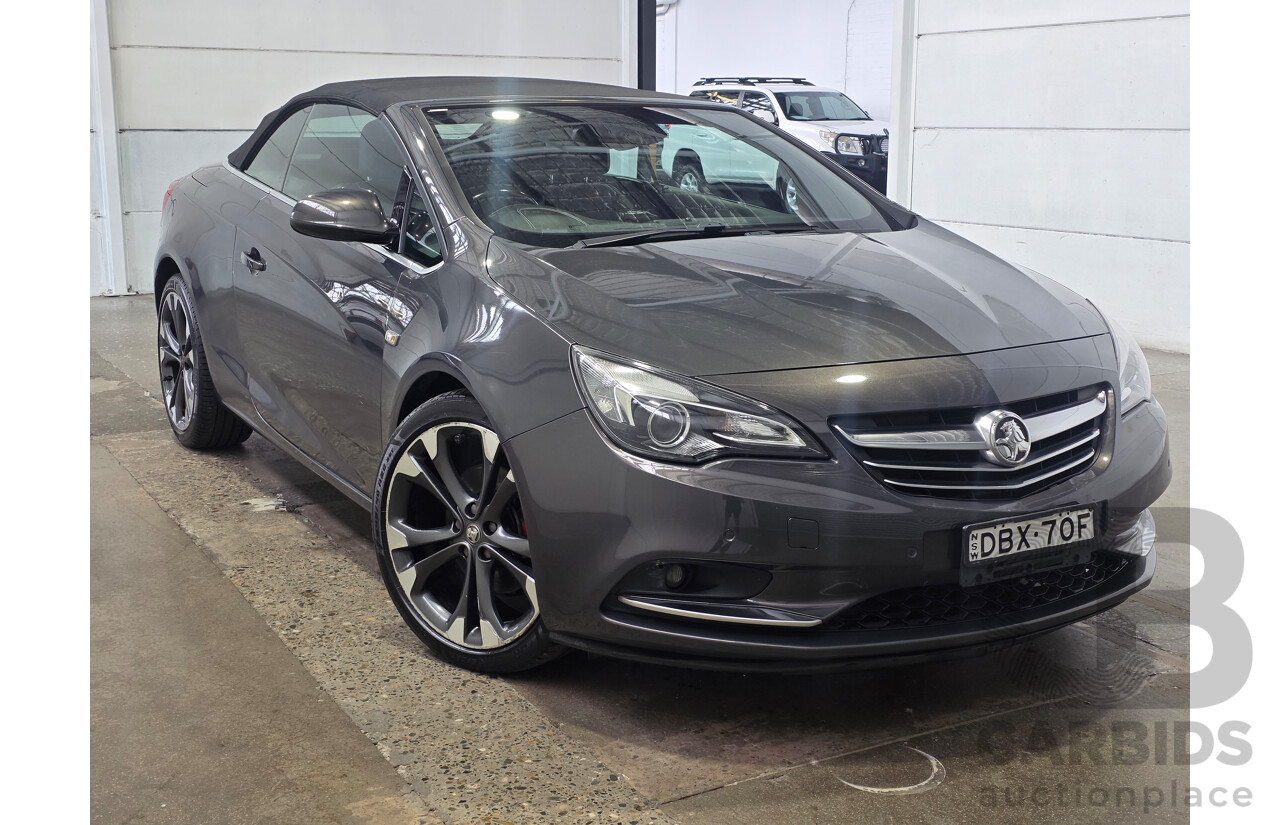 11/2015 Holden Cascada CJ MY16 2d Convertible Phantom Grey Metallic Turbo 1.6L