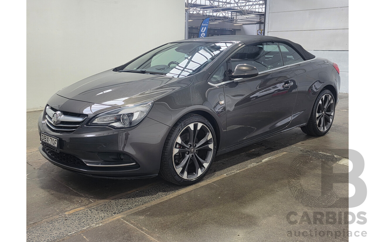 11/2015 Holden Cascada CJ MY16 2d Convertible Phantom Grey Metallic Turbo 1.6L
