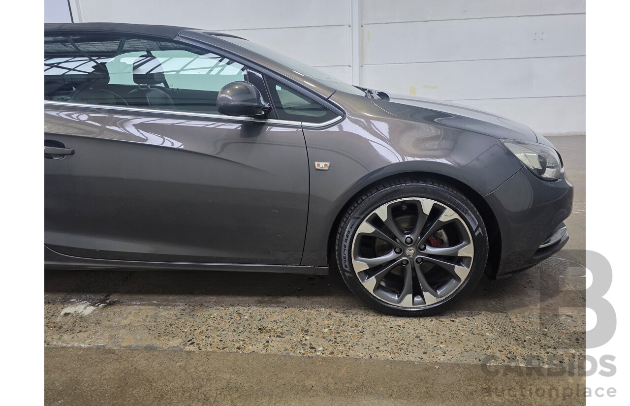 11/2015 Holden Cascada CJ MY16 2d Convertible Phantom Grey Metallic Turbo 1.6L