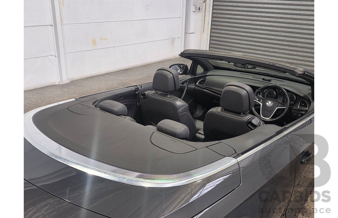 11/2015 Holden Cascada CJ MY16 2d Convertible Phantom Grey Metallic Turbo 1.6L
