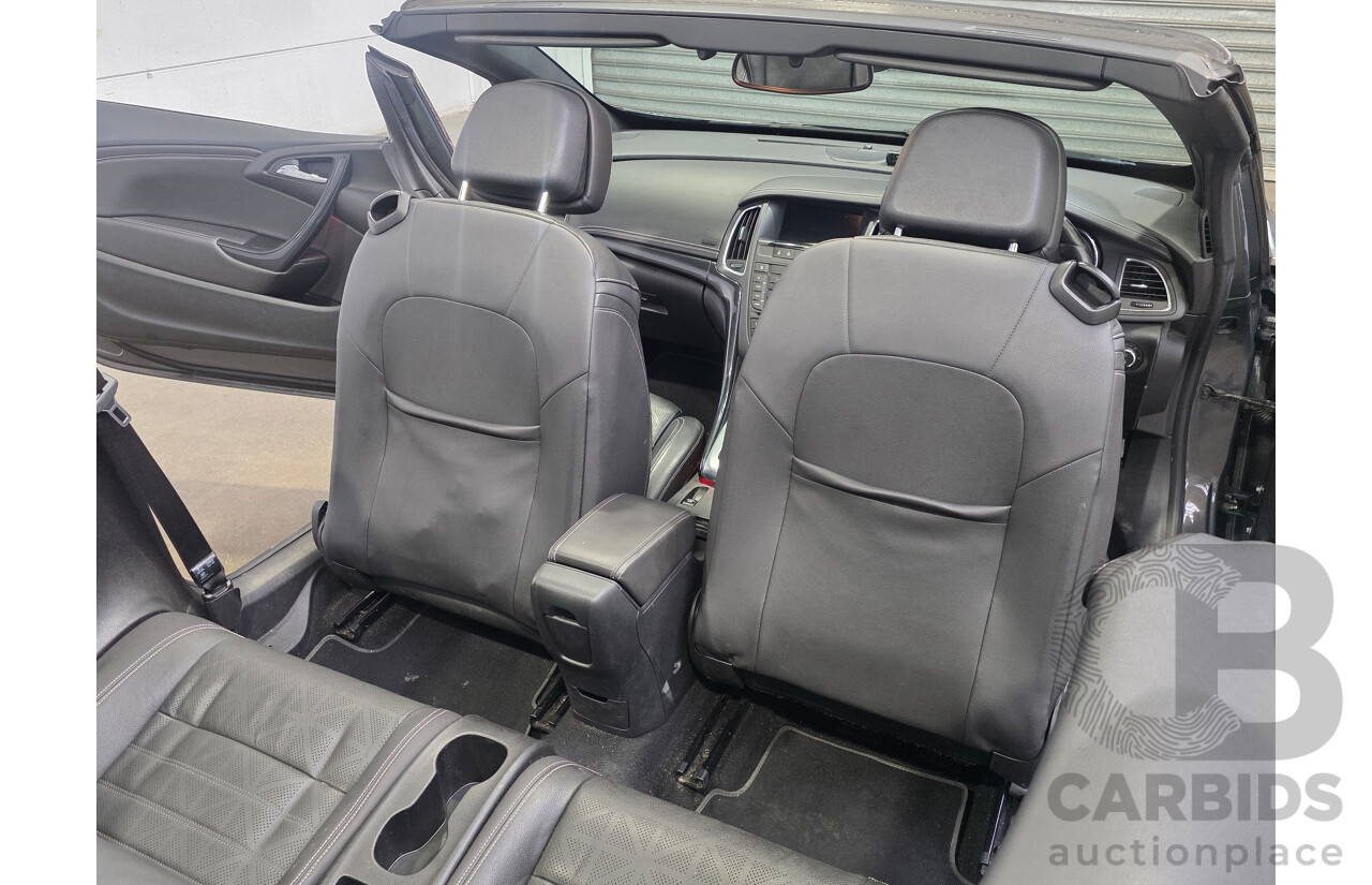 11/2015 Holden Cascada CJ MY16 2d Convertible Phantom Grey Metallic Turbo 1.6L