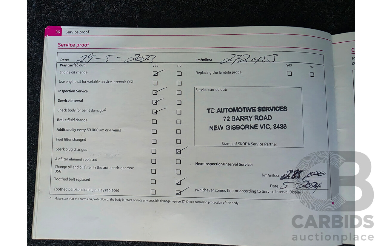 5/2012 Skoda Octavia Scout Premium 103 TDI (4x4) 1Z MY12 4d Wagon Anthracite Grey Metallic Turbo Diesel 2.0L