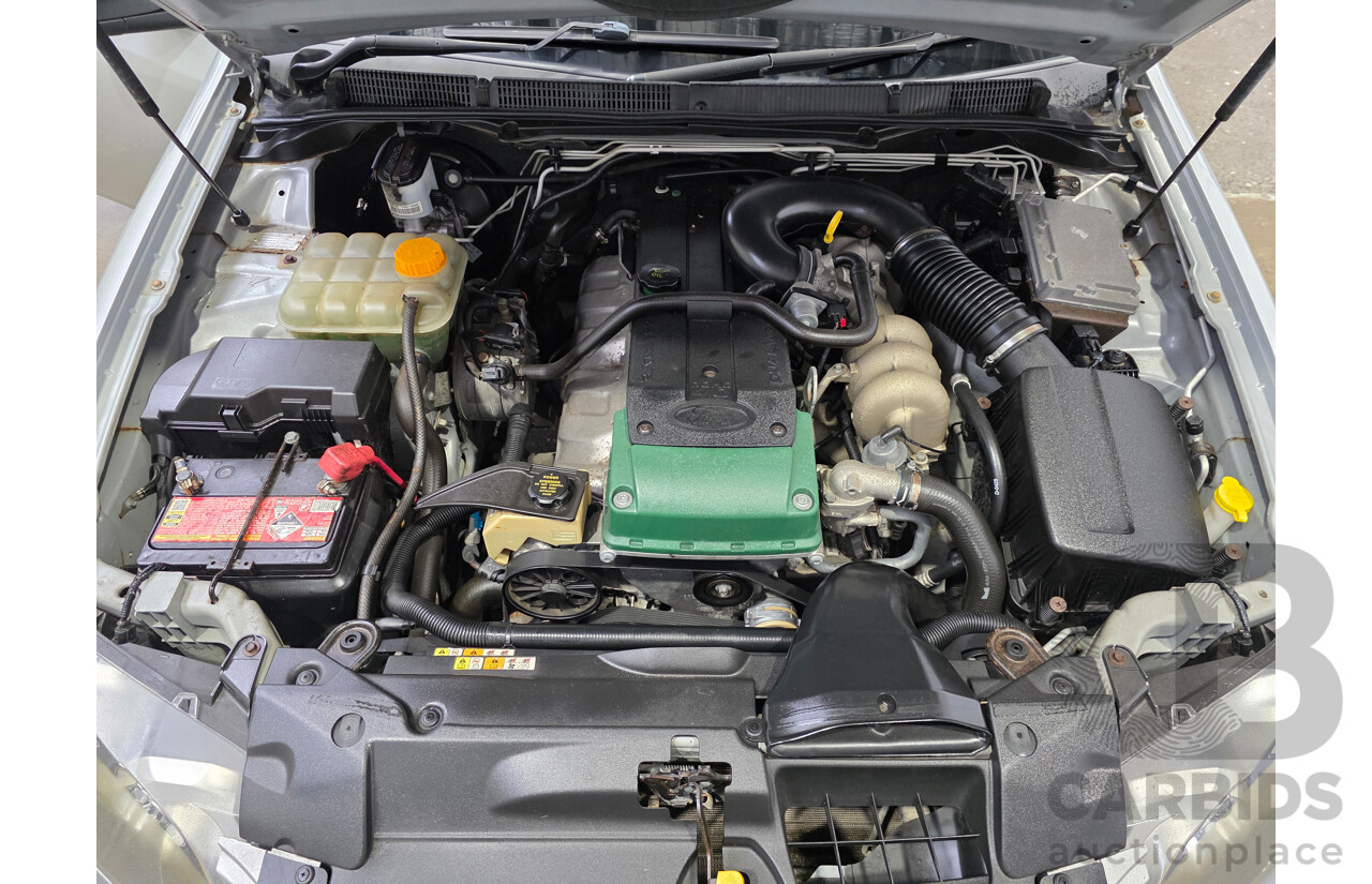 5/2009 Ford Falcon (LPG) FG Utility Lightning Strike Silver 4.0L - Dedicated LPG