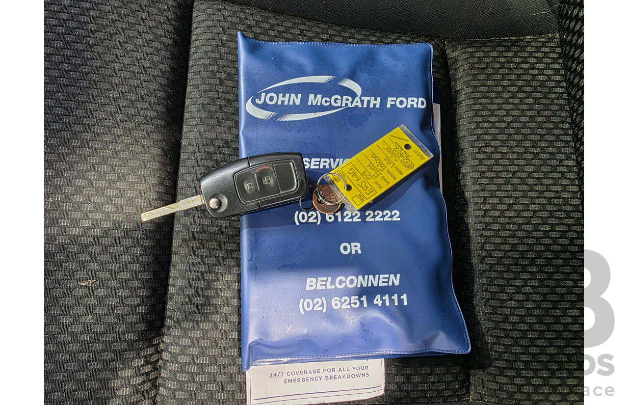 5/2009 Ford Falcon (LPG) FG Utility Lightning Strike Silver 4.0L - Dedicated LPG