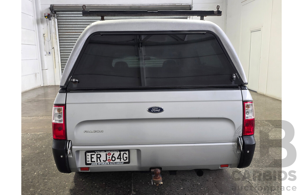 5/2009 Ford Falcon (LPG) FG Utility Lightning Strike Silver 4.0L - Dedicated LPG