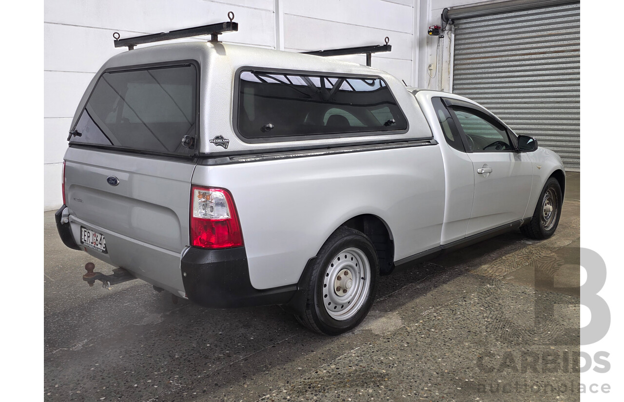 5/2009 Ford Falcon (LPG) FG Utility Lightning Strike Silver 4.0L - Dedicated LPG