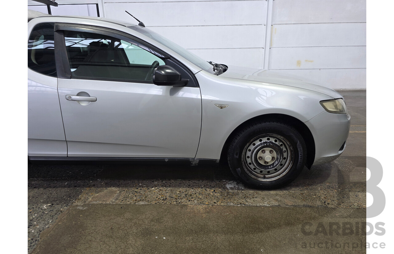 5/2009 Ford Falcon (LPG) FG Utility Lightning Strike Silver 4.0L - Dedicated LPG