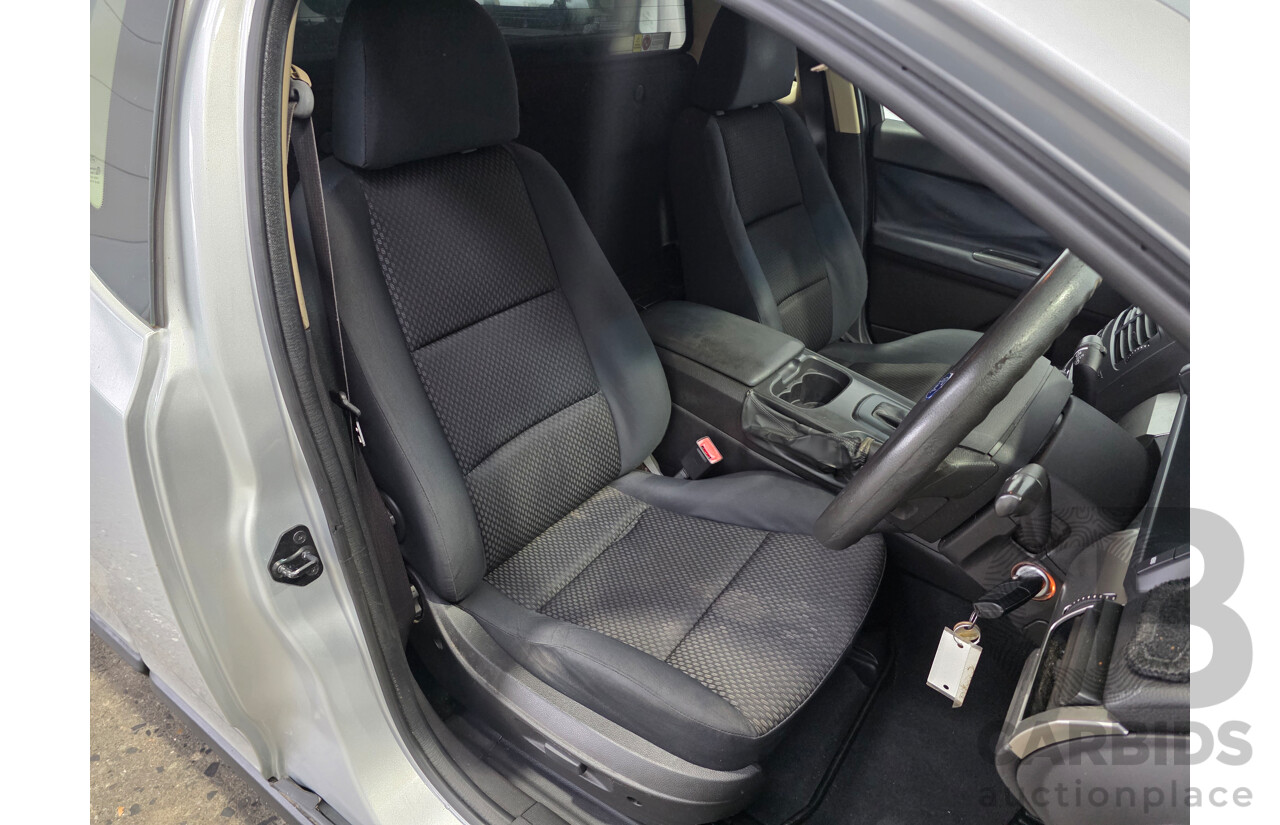 5/2009 Ford Falcon (LPG) FG Utility Lightning Strike Silver 4.0L - Dedicated LPG