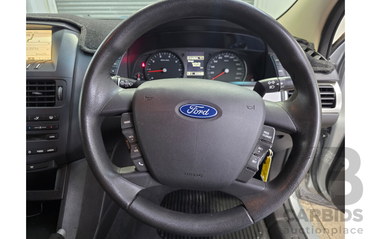 5/2009 Ford Falcon (LPG) FG Utility Lightning Strike Silver 4.0L - Dedicated LPG
