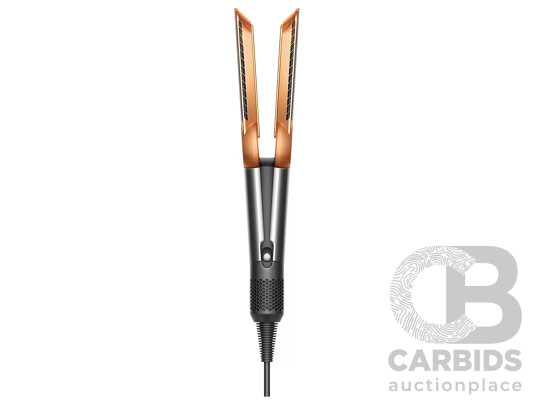 Dyson (408204) Airstrait Straightener and Dryer (Bright Nickel/Rich Copper) - ORP $749 (Includes 1 Year Warranty From Dyson)