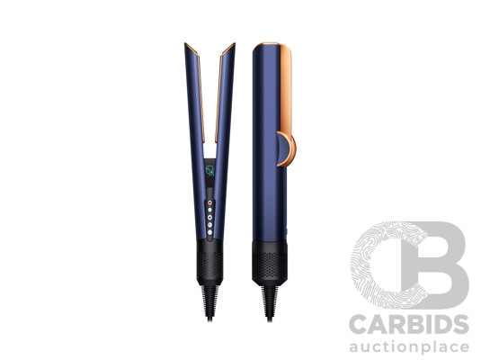 Dyson (408227) Airstrait Straightener and Dryer(Prussian Blue/Rich Copper) - ORP $749 (Includes 1 Year Warranty From Dyson)