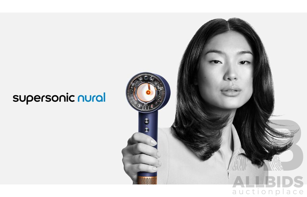 Dyson 122732 Supersonic Nural™ Intelligent Hair Dryer (Prussian Blue/Rich Copper) - ORP $749 (Includes 1 Year Warranty From Dyson)