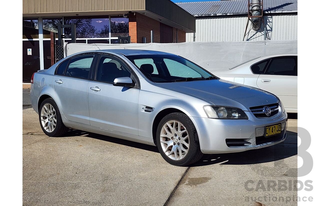 07/2008 Holden Commodore 60TH Anniversary VE MY09 4d Sedan Silver 3.6L