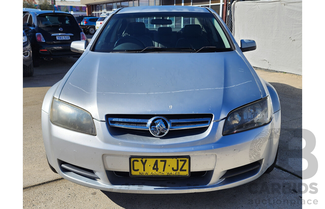 07/2008 Holden Commodore 60TH Anniversary VE MY09 4d Sedan Silver 3.6L
