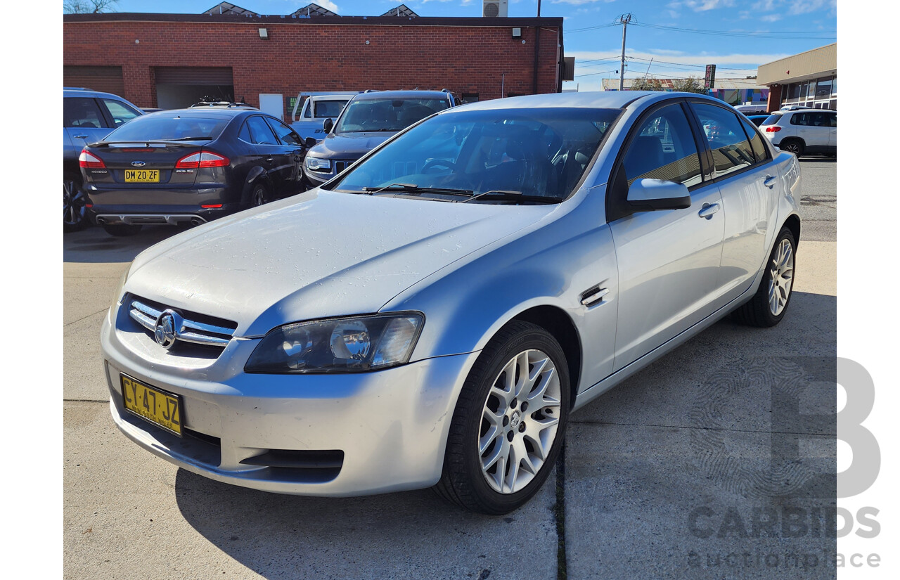 07/2008 Holden Commodore 60TH Anniversary VE MY09 4d Sedan Silver 3.6L