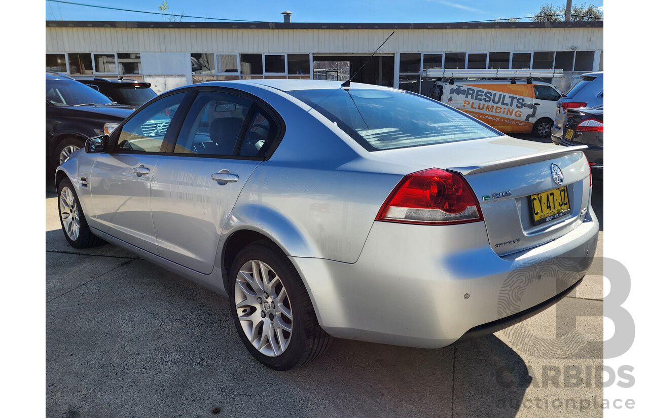 07/2008 Holden Commodore 60TH Anniversary VE MY09 4d Sedan Silver 3.6L