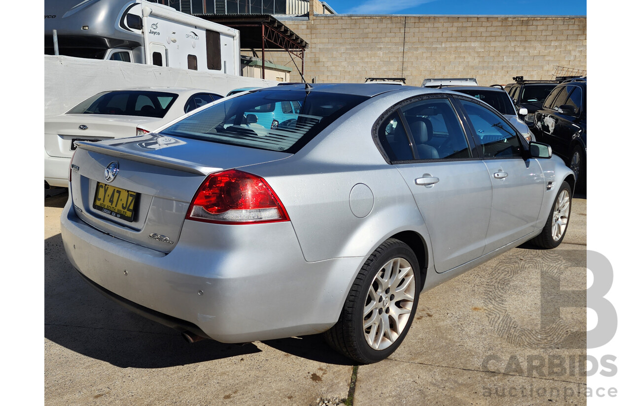 07/2008 Holden Commodore 60TH Anniversary VE MY09 4d Sedan Silver 3.6L