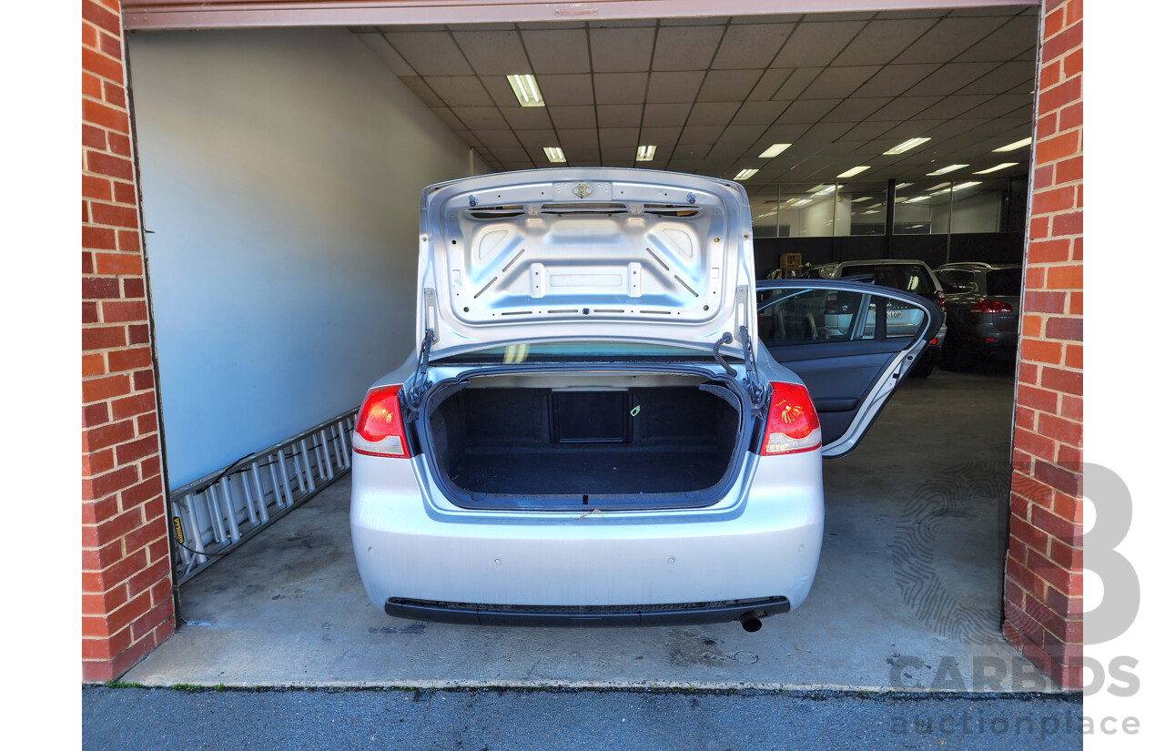 07/2008 Holden Commodore 60TH Anniversary VE MY09 4d Sedan Silver 3.6L