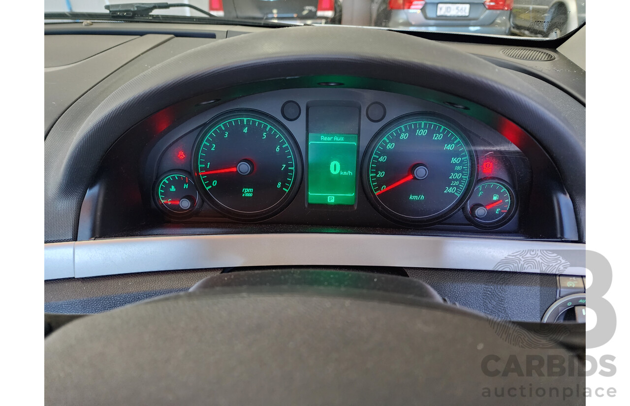 07/2008 Holden Commodore 60TH Anniversary VE MY09 4d Sedan Silver 3.6L