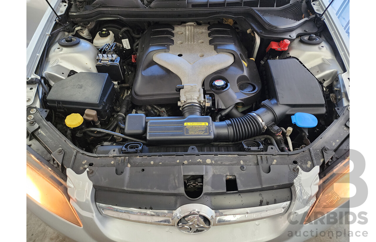07/2008 Holden Commodore 60TH Anniversary VE MY09 4d Sedan Silver 3.6L