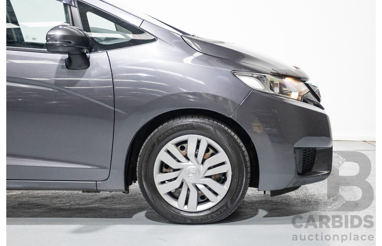 4/2016 Honda Jazz VTi GK MY16 5d Hatchback Dark Quartz Gray Metallic 1.5L