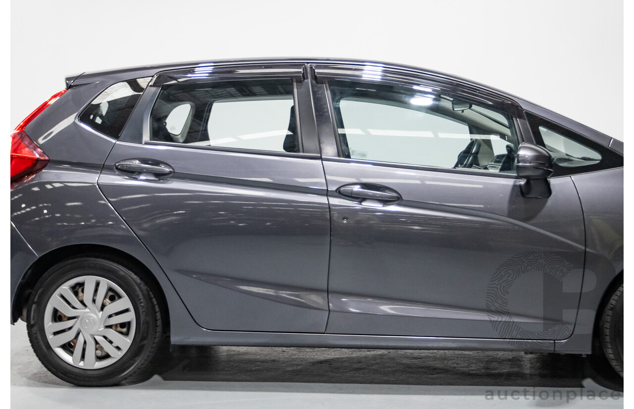 4/2016 Honda Jazz VTi GK MY16 5d Hatchback Dark Quartz Gray Metallic 1.5L