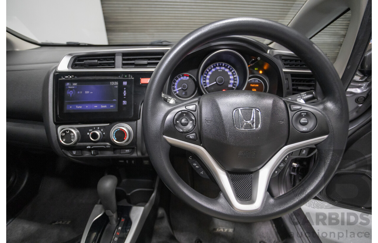 4/2016 Honda Jazz VTi GK MY16 5d Hatchback Dark Quartz Gray Metallic 1.5L