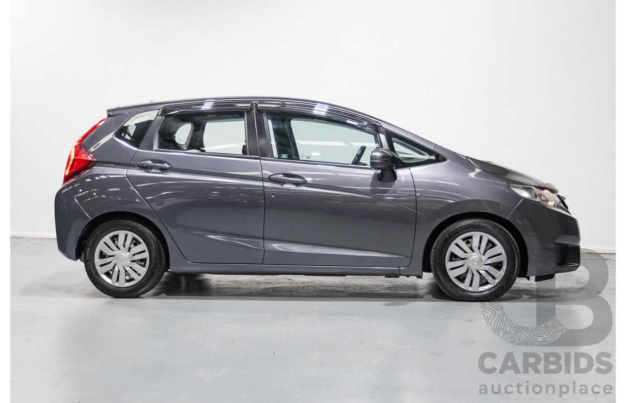 4/2016 Honda Jazz VTi GK MY16 5d Hatchback Dark Quartz Gray Metallic 1.5L