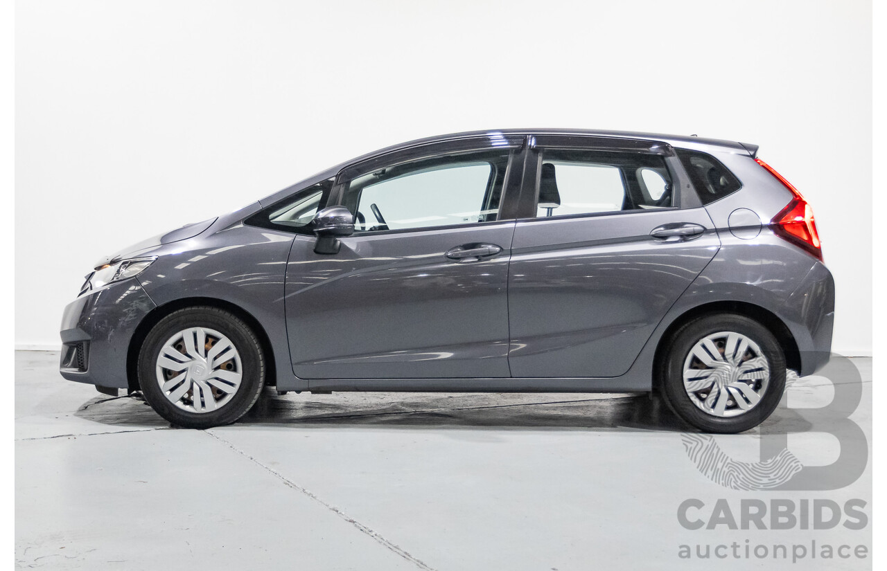 4/2016 Honda Jazz VTi GK MY16 5d Hatchback Dark Quartz Gray Metallic 1.5L