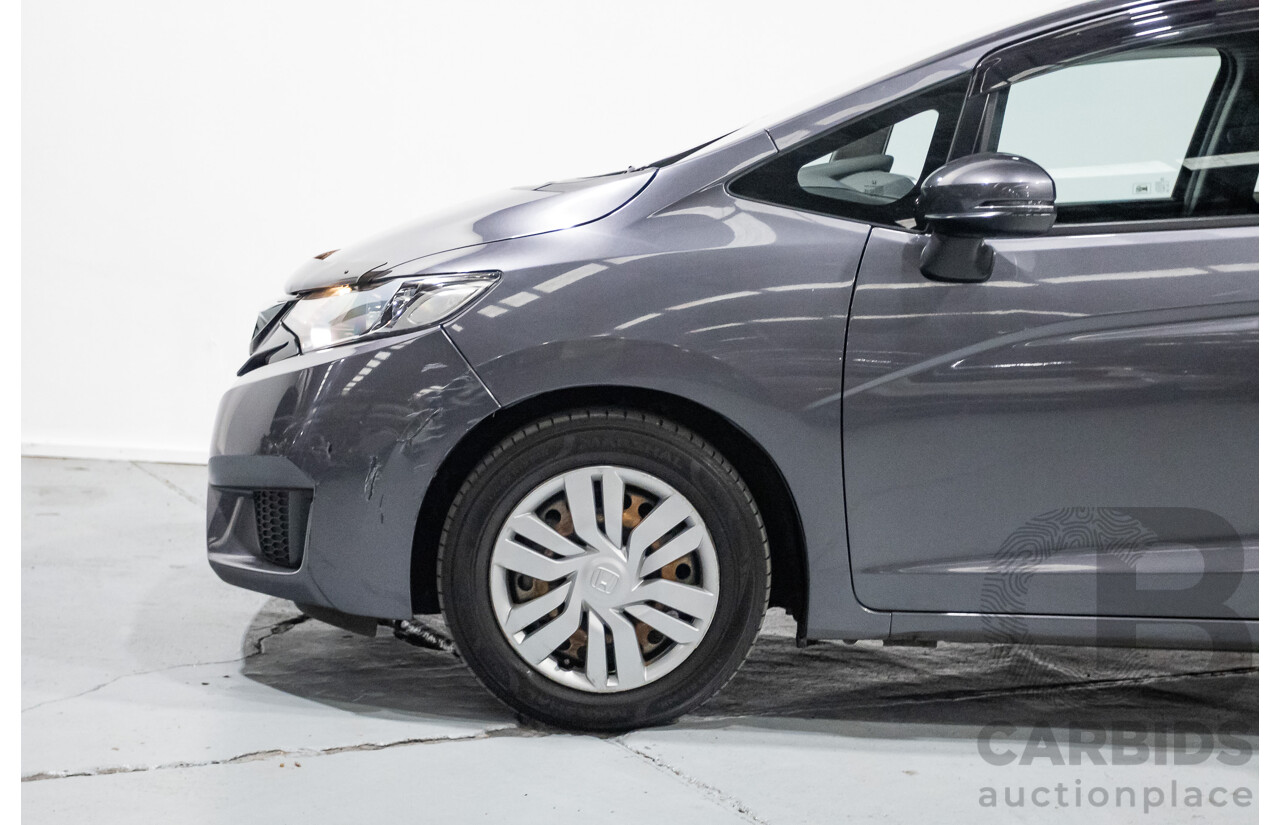 4/2016 Honda Jazz VTi GK MY16 5d Hatchback Dark Quartz Gray Metallic 1.5L