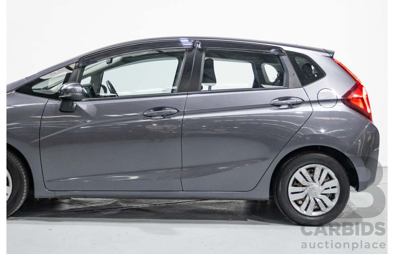4/2016 Honda Jazz VTi GK MY16 5d Hatchback Dark Quartz Gray Metallic 1.5L