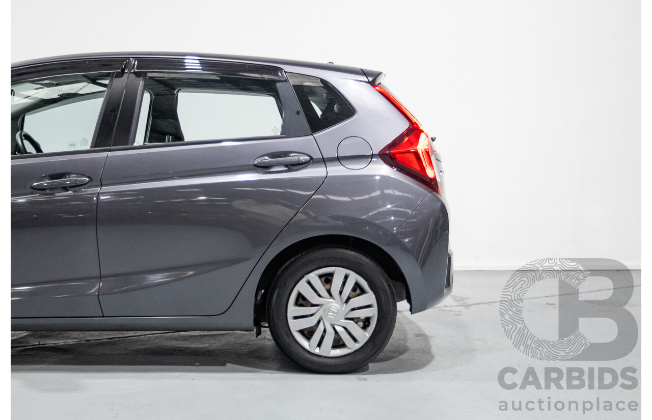 4/2016 Honda Jazz VTi GK MY16 5d Hatchback Dark Quartz Gray Metallic 1.5L