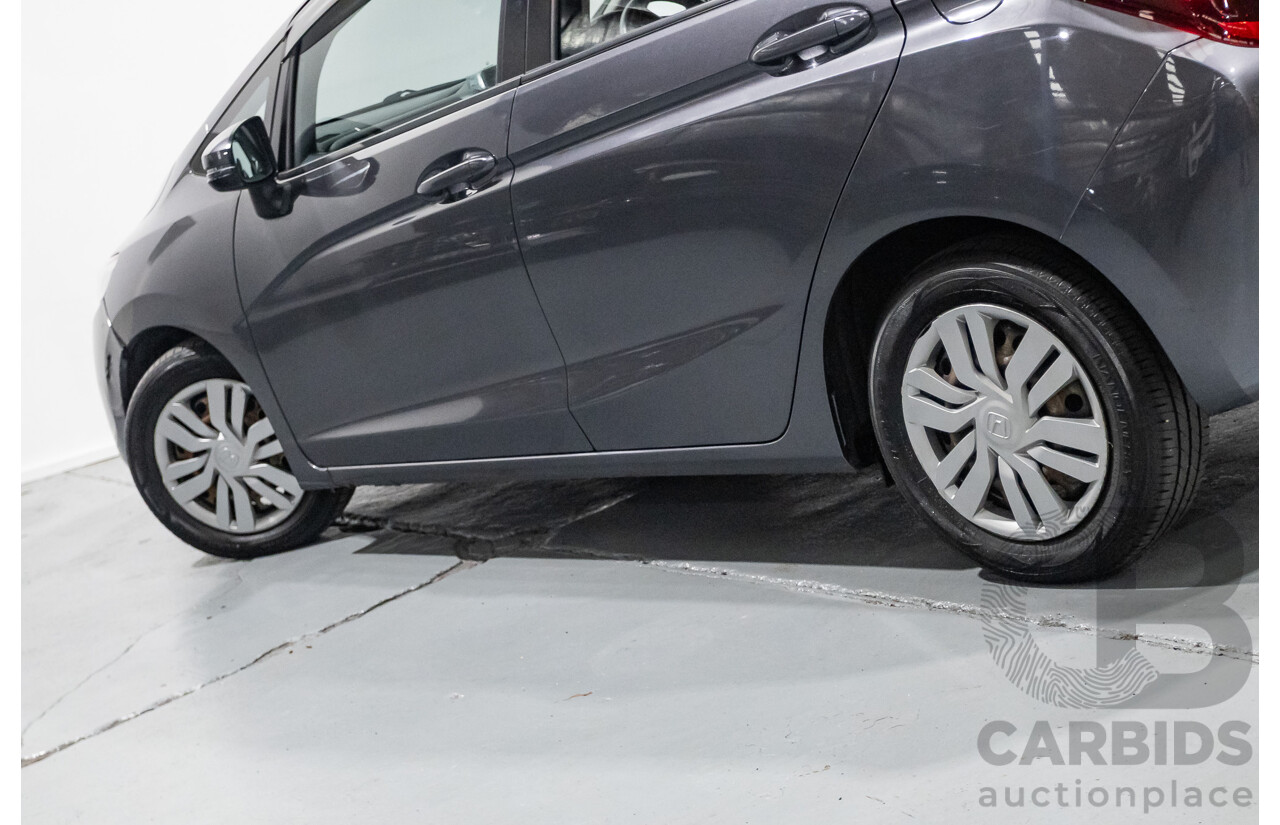 4/2016 Honda Jazz VTi GK MY16 5d Hatchback Dark Quartz Gray Metallic 1.5L