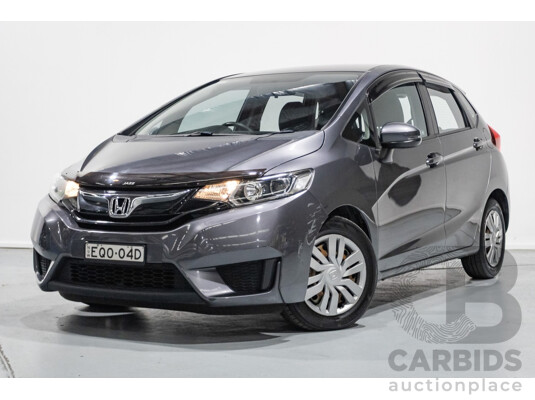 4/2016 Honda Jazz VTi GK MY16 5d Hatchback Dark Quartz Gray Metallic 1.5L