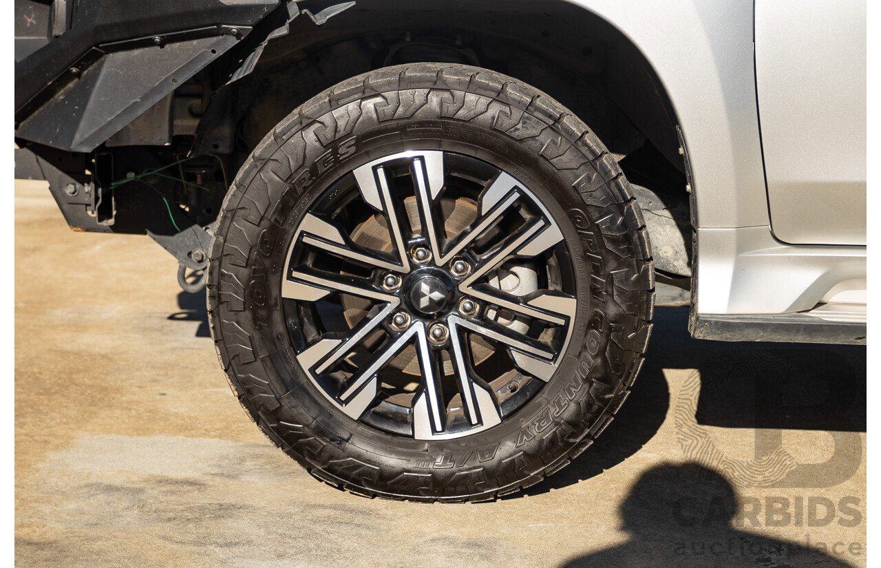 9/2022 Mitsubishi Pajero Sport Exceed (4WD) QF MY22 4d Wagon Sterling Silver Metallic Turbo Diesel 2.4L - 7 Seater