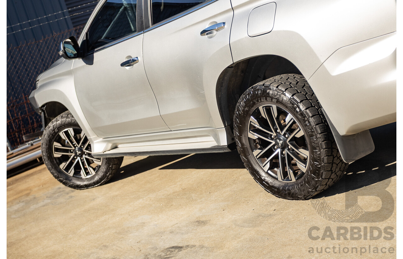 9/2022 Mitsubishi Pajero Sport Exceed (4WD) QF MY22 4d Wagon Sterling Silver Metallic Turbo Diesel 2.4L - 7 Seater