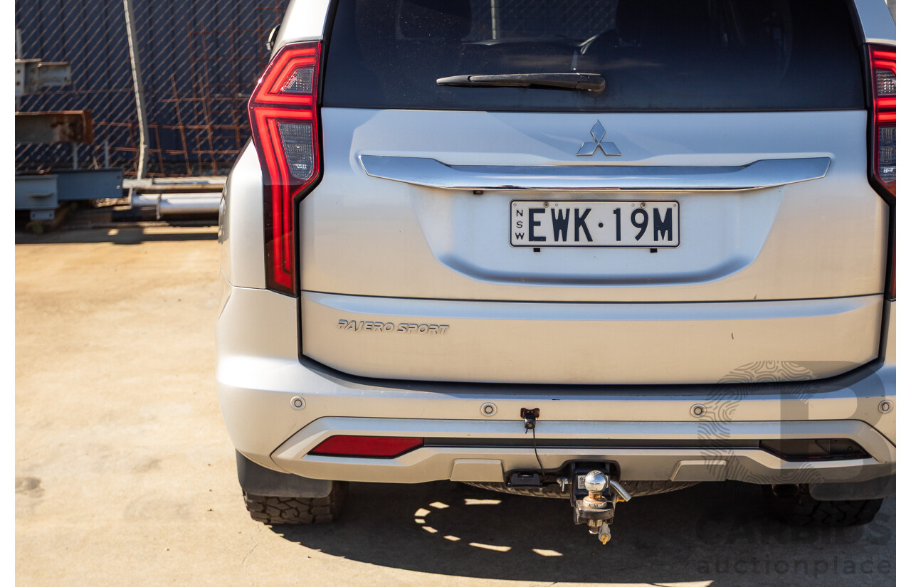 9/2022 Mitsubishi Pajero Sport Exceed (4WD) QF MY22 4d Wagon Sterling Silver Metallic Turbo Diesel 2.4L - 7 Seater