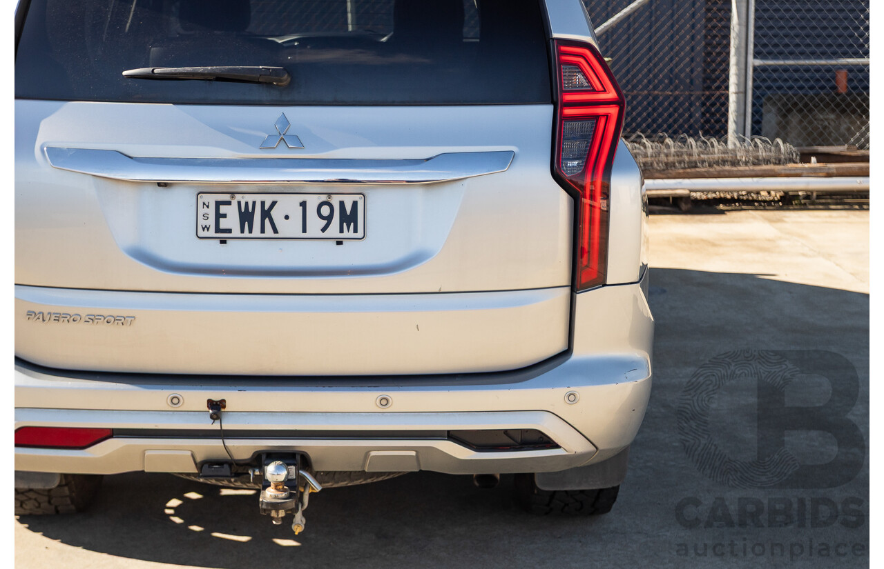 9/2022 Mitsubishi Pajero Sport Exceed (4WD) QF MY22 4d Wagon Sterling Silver Metallic Turbo Diesel 2.4L - 7 Seater