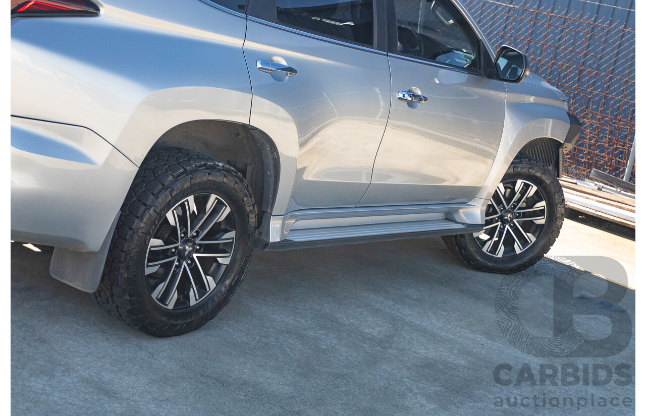 9/2022 Mitsubishi Pajero Sport Exceed (4WD) QF MY22 4d Wagon Sterling Silver Metallic Turbo Diesel 2.4L - 7 Seater