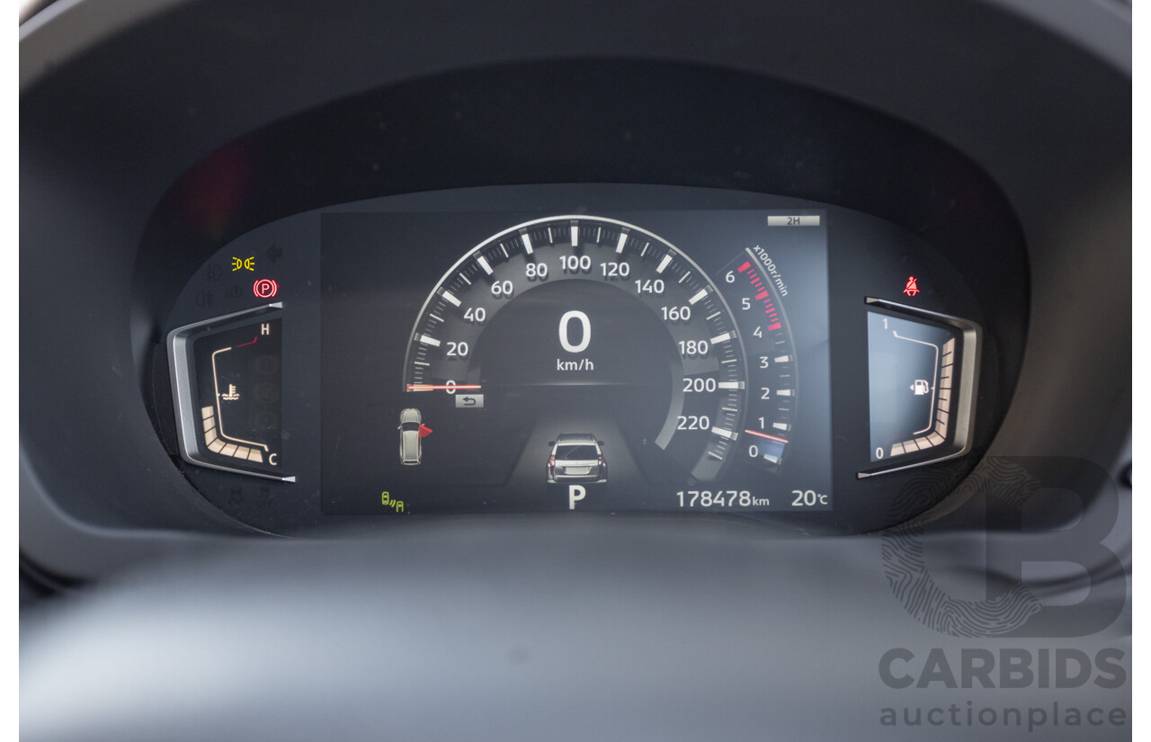 9/2022 Mitsubishi Pajero Sport Exceed (4WD) QF MY22 4d Wagon Sterling Silver Metallic Turbo Diesel 2.4L - 7 Seater