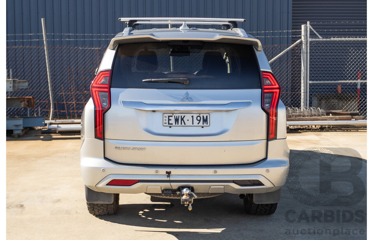 9/2022 Mitsubishi Pajero Sport Exceed (4WD) QF MY22 4d Wagon Sterling Silver Metallic Turbo Diesel 2.4L - 7 Seater