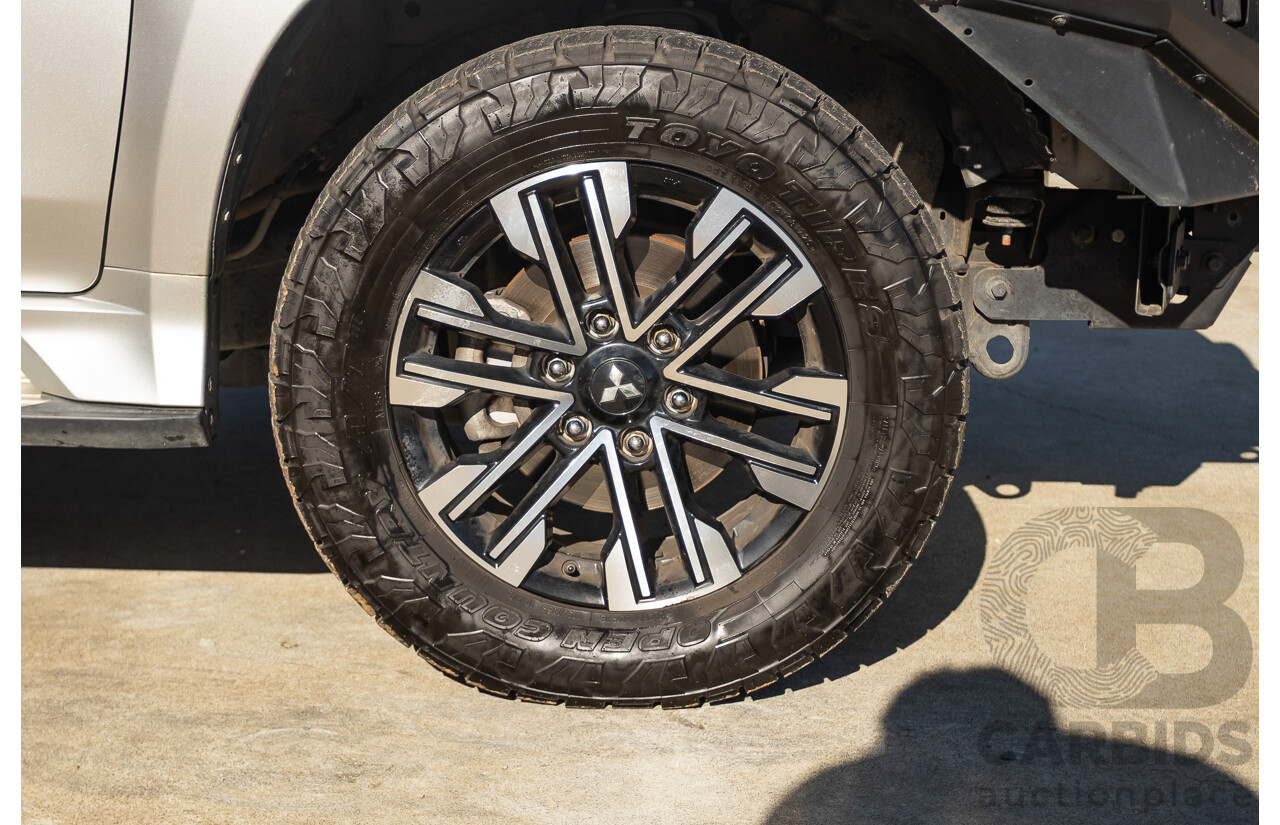 9/2022 Mitsubishi Pajero Sport Exceed (4WD) QF MY22 4d Wagon Sterling Silver Metallic Turbo Diesel 2.4L - 7 Seater