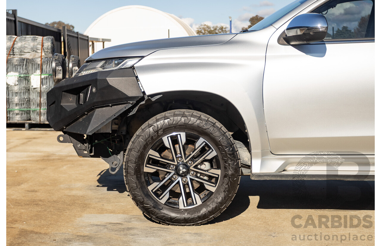 9/2022 Mitsubishi Pajero Sport Exceed (4WD) QF MY22 4d Wagon Sterling Silver Metallic Turbo Diesel 2.4L - 7 Seater