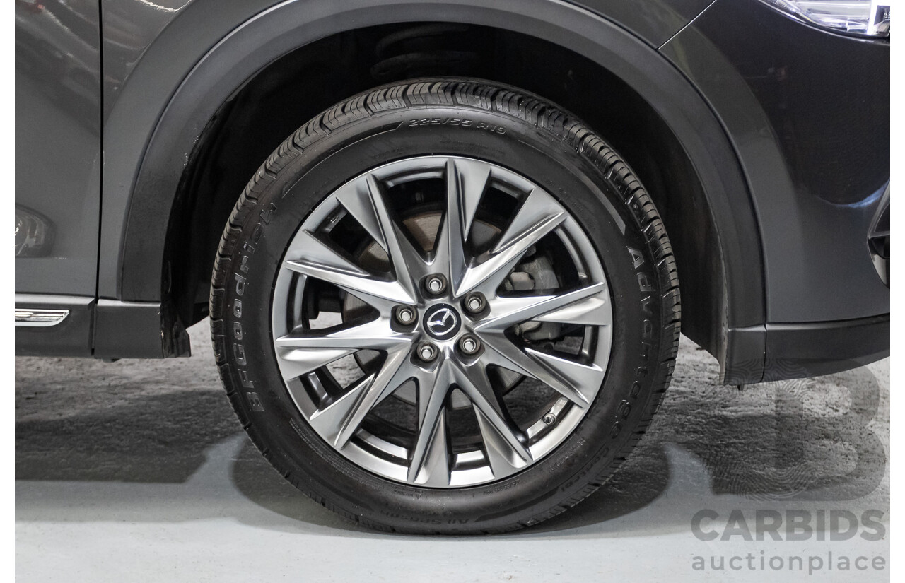 11/2020 Mazda CX-8 Asaki (AWD) CX8C 4d Wagon Machine Grey Metallic Turbo Diesel 2.2L - 7 Seater